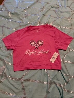 Perfect Match Pink Graphic Tee